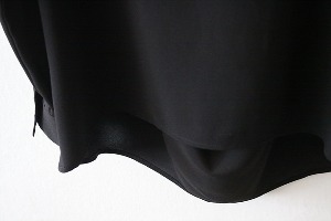 Deux-cle by BIGI 블랙 블라우스 셔츠