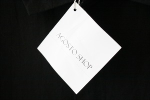 AGOSTO by AGOSTO SHOP 블랙 셔츠 새제품